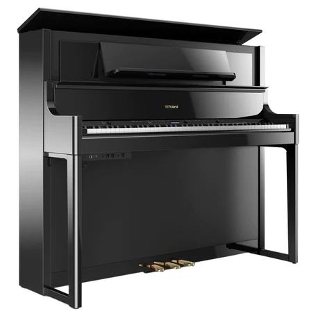 Roland LX708-PE Polished Ebony Digital Upright Piano