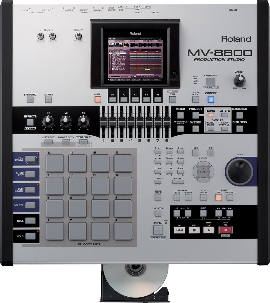 Roland MV-8800 Production Studio Controller