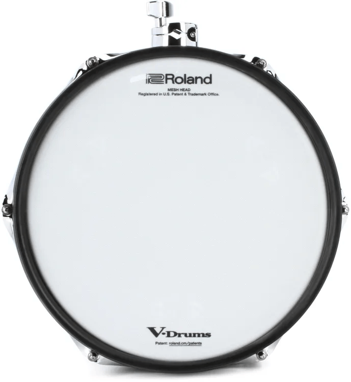 Roland PDA120L-BK 12 Inch V-Drums Acoustic Design Shallow Black Tom Pad