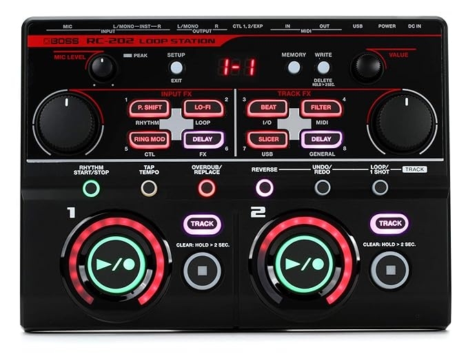 Roland RC-202 Boss Loop Station Desktop Looper Pedal