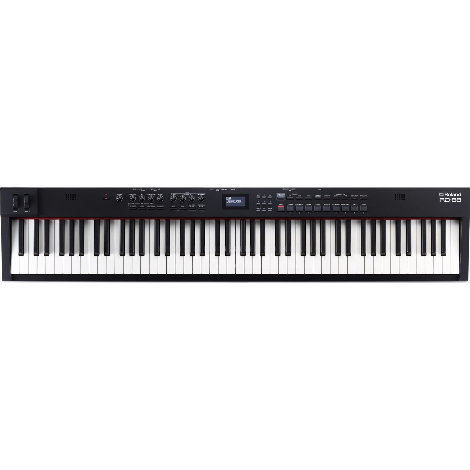 Roland RD-88 88-Key Digital Stage Piano with Speakers Black