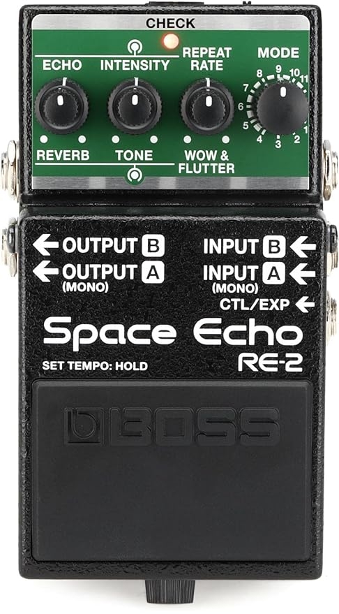 Roland RE-2 Space Echo Delay and Reverb Guitar Effects Pedal