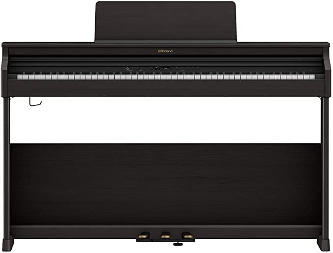 Roland RP701-DR 88-Keys PHA-4 Standard Keyboard with Escapement and Ivory Dark Rosewood Digital Piano