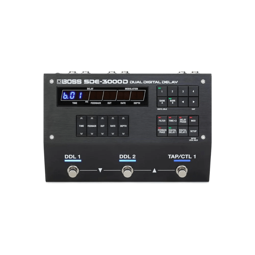 Roland SDE-3000D Dual Digital Delay Guitar Effects Pedal