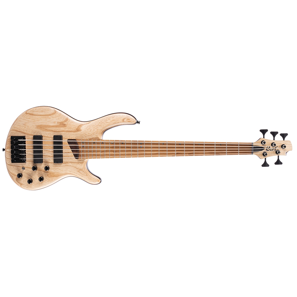 Cort B5 ELEMENT OPN Artisan Series 5 String Open Pore Natural Electric Bass Guitar