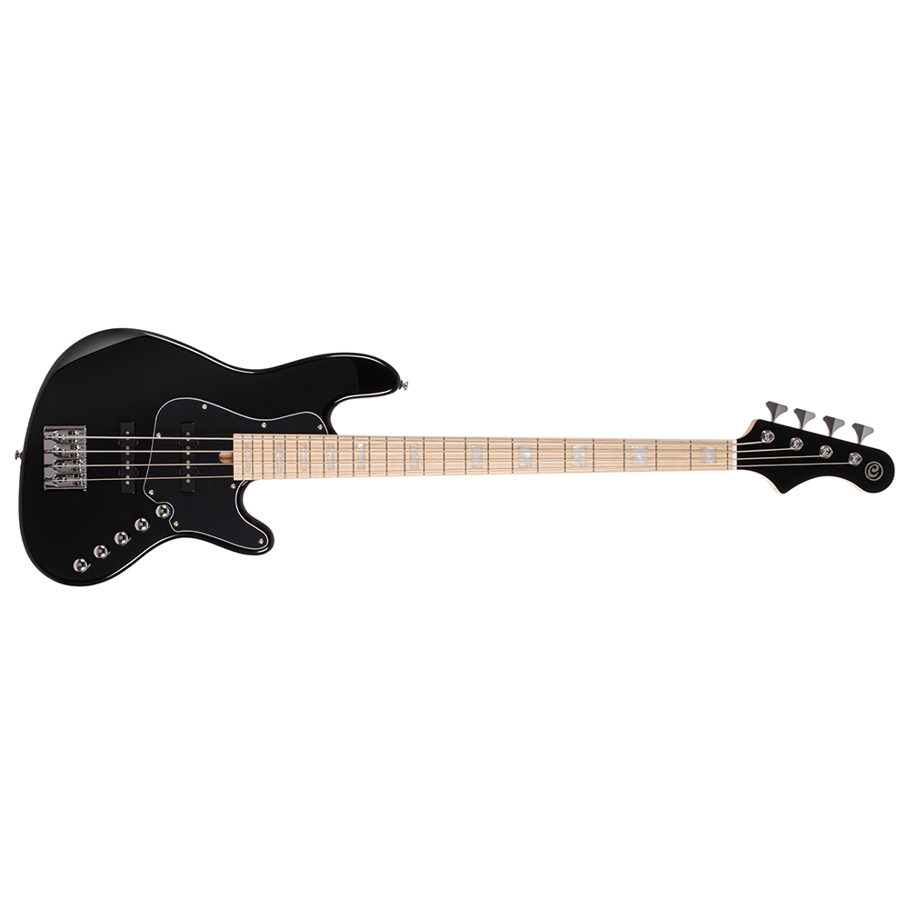 Cort NJS-4 BK Elrick NJS Series Black Electric Bass Guitar