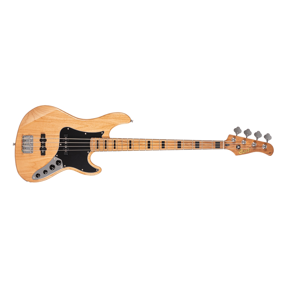 Cort GB64JJ NAT GB Series Natural Electric Bass Guitar