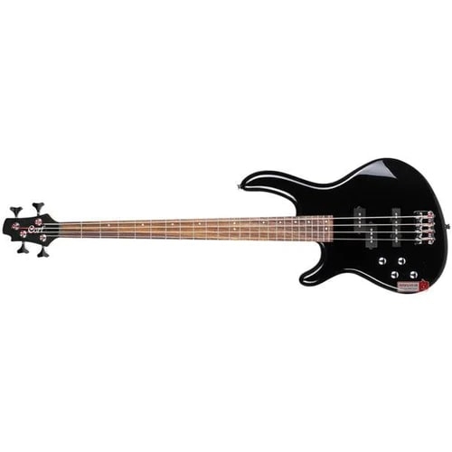 Cort Action Bass Plus LH BK Action Series Black Left Handed Electric Bass Guitar