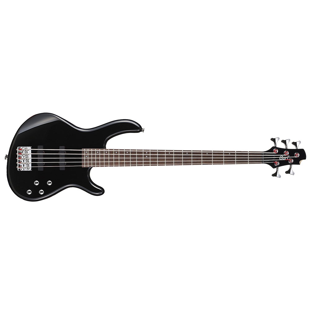Cort Action Bass V Plus BK Action Series Black Electric Bass Guitar