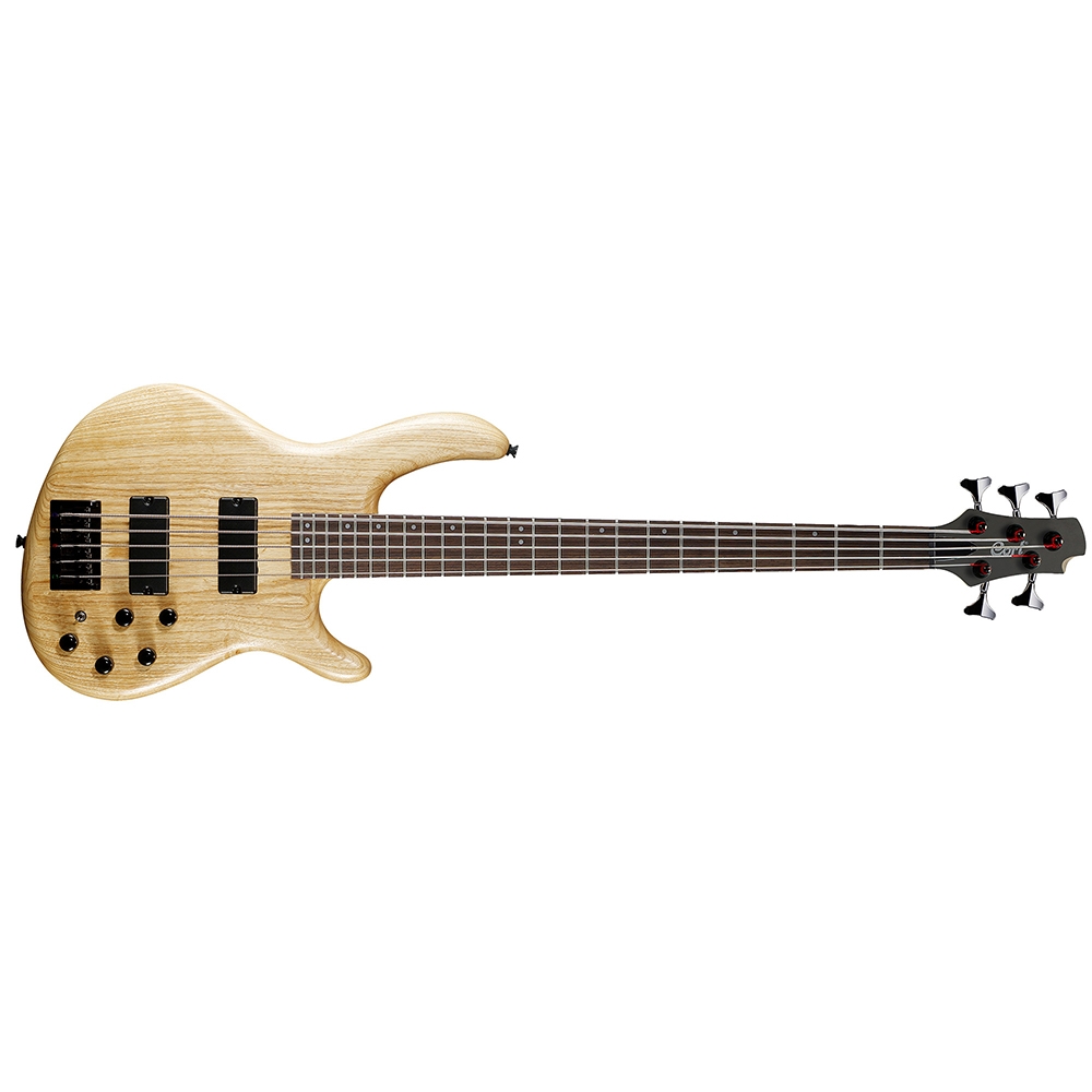 Cort Action DLX V AS OPN Action Series Open Pore Natural Electric Bass Guitar