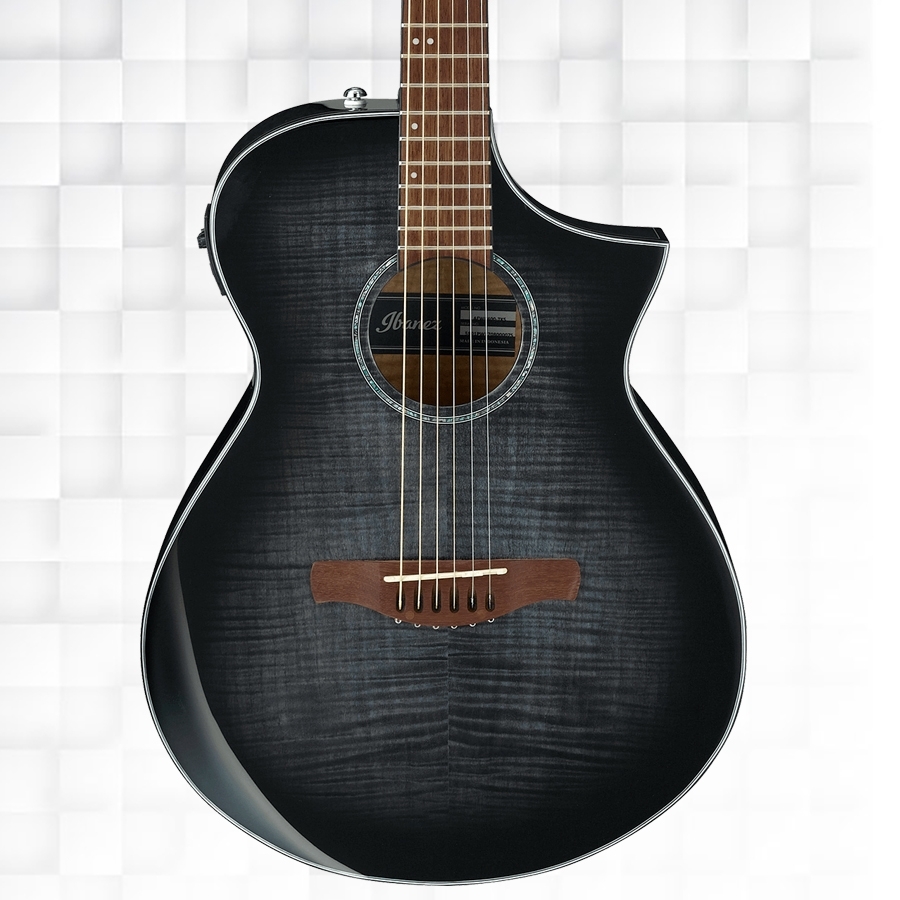 Ibanez AEWC400-TKS Grand Auditorium Trans Black Burst Electro Acoustic Guitar