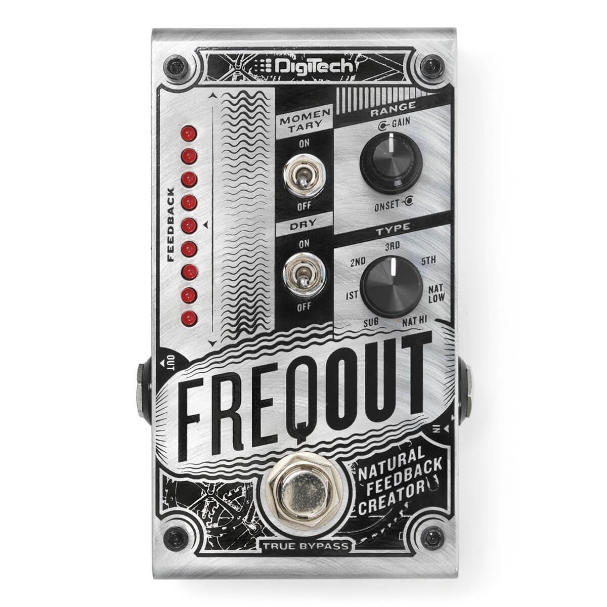DigiTech FREQOUT-V-00 Natural Feedback Creator Pedal