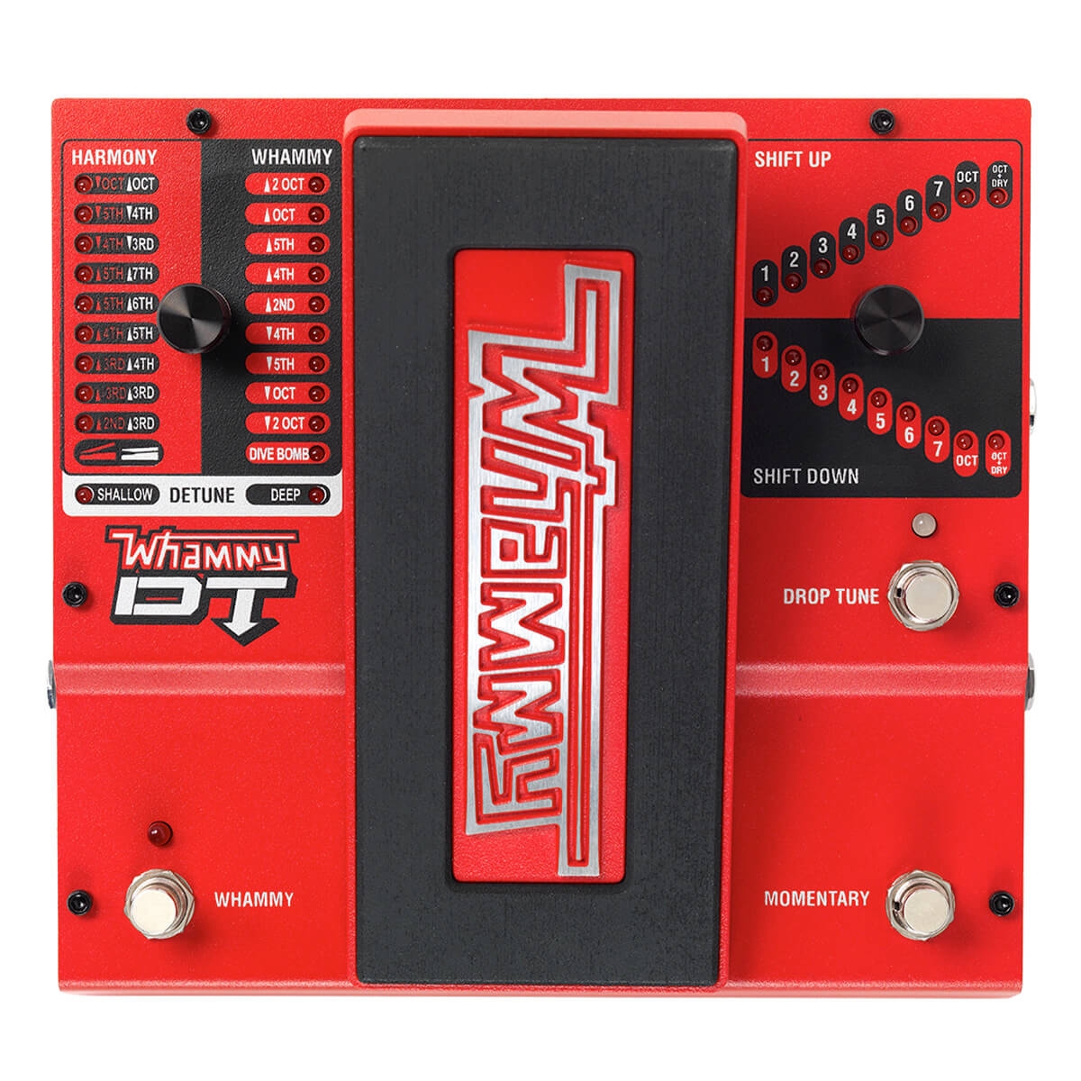 DigiTech WHAMMYDTV-01 Pitch Shifting with Drop Pedal