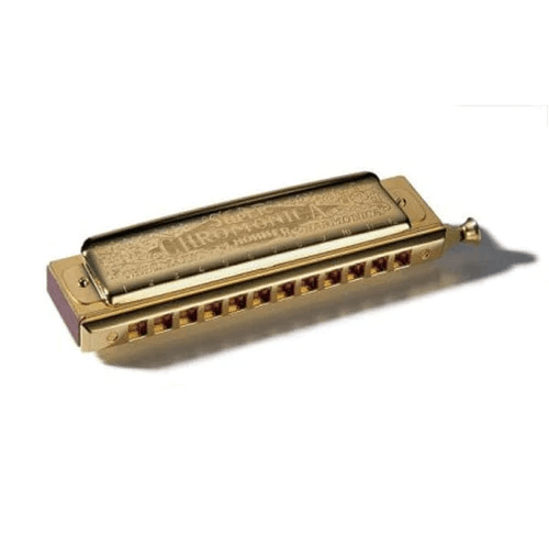 Hohner M27099 Super Chromonica Gold Key C Harmonica