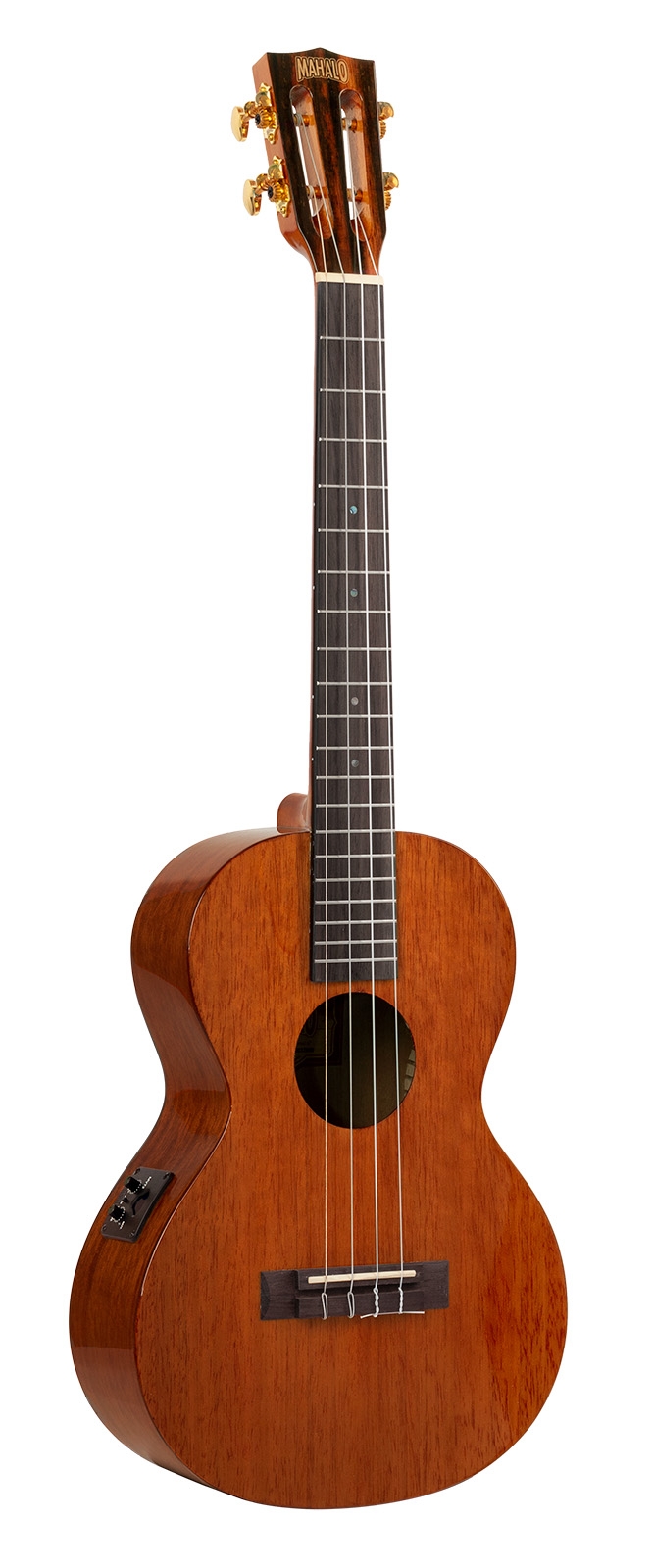 Mahalo MJ4VTVNA Java Series Electric Acoustic Vintage Natural Baritone Ukulele