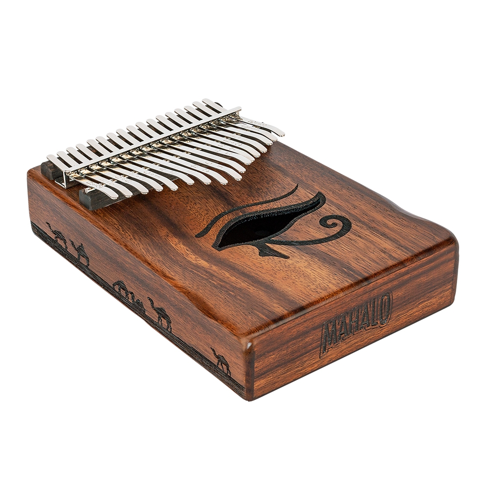 Mahalo MKA17PH Pharaoh Kalimba with Bag & Tuning Hammer