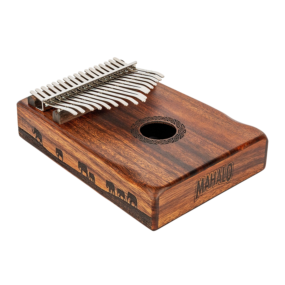 Mahalo MKA17TD Traditional Kalimba with Bag & Tuning Hammer