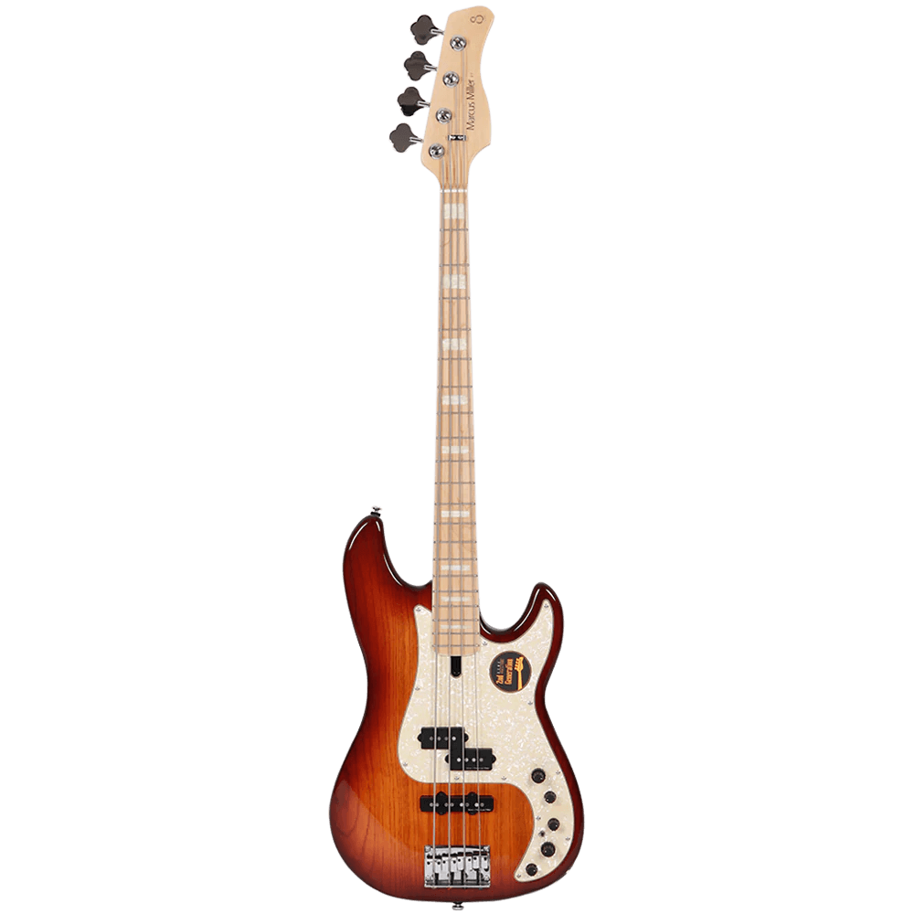 Sire P7 Swamp Ash-4 TS P7 Series 4 String Swamp Ash Tobacco Sunburst Electric Bass Guitar