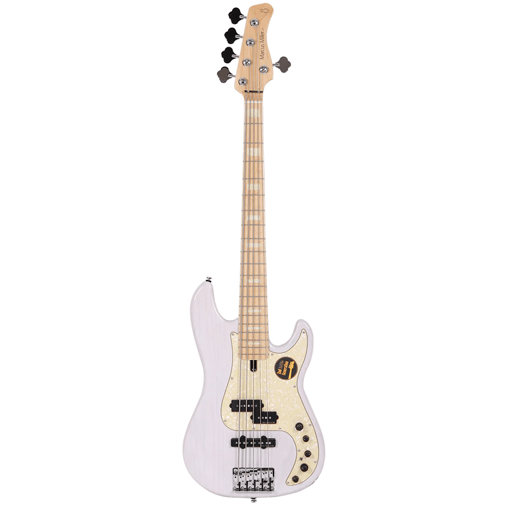 Sire P7 Swamp Ash-5 WB P7 Series 5 String Swamp Ash White Blonde Electric Bass Guitar