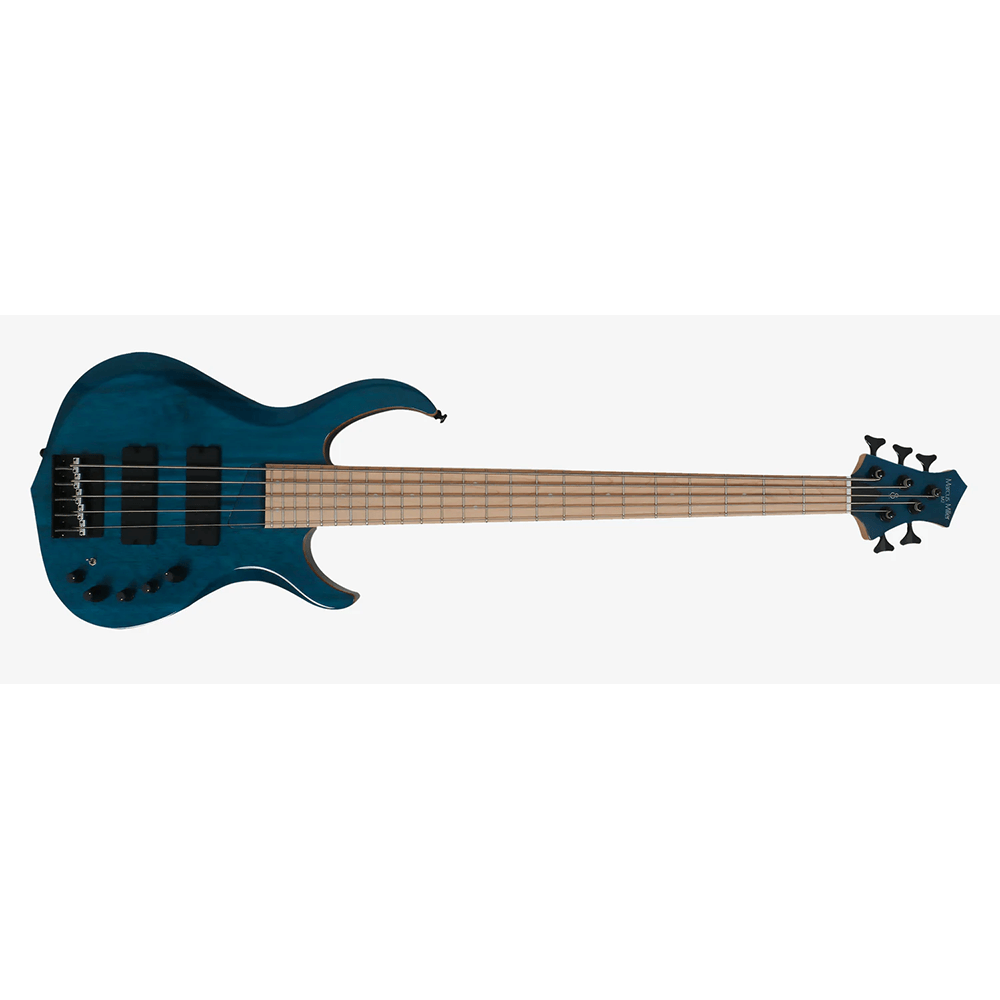 Sire M2-5 TBL M2 Series 5 String Transparent Blue Electric Bass Guitar