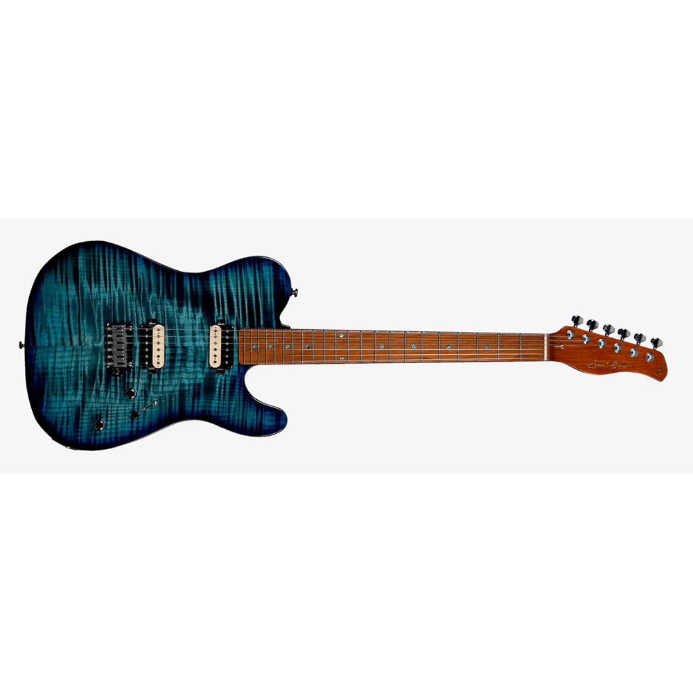Sire T7 FM TBL Larry Calton T7 FM Transparent Blue Electric Guitar