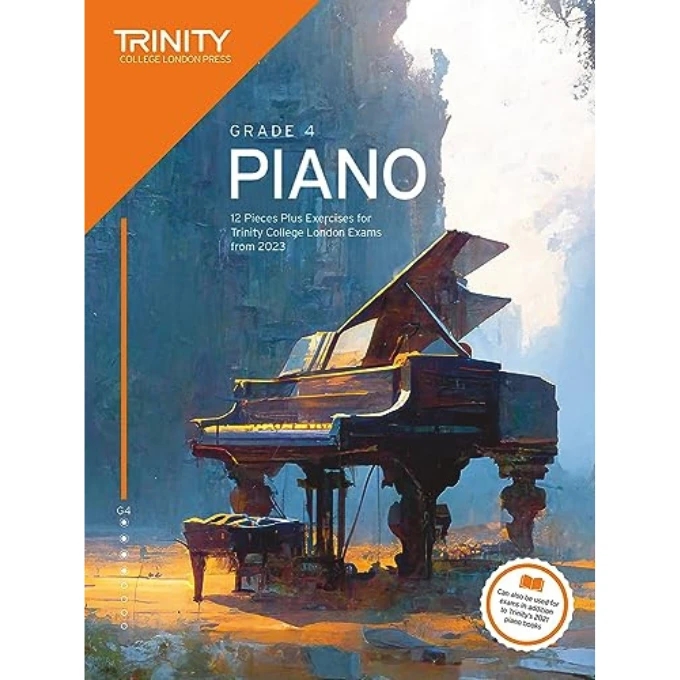 Trinity Piano Exam Pieces Plus Exercises from 2023 Grade 4