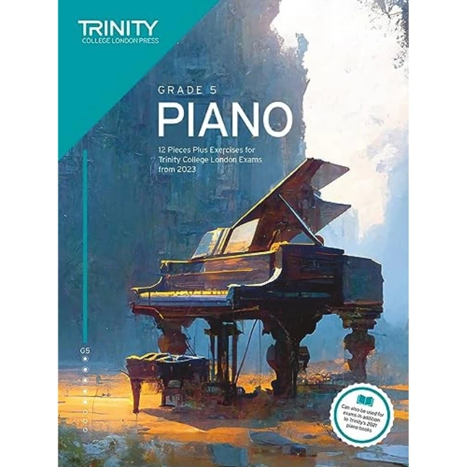 Trinity Piano Exam Pieces Plus Exercises from 2023 Grade 5