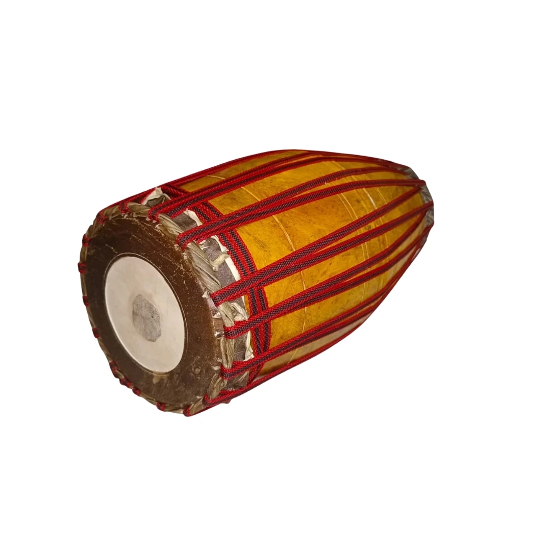 Mirdangam 18" Jack-Wood with Nylon Strap, Bag & Velvet Glove