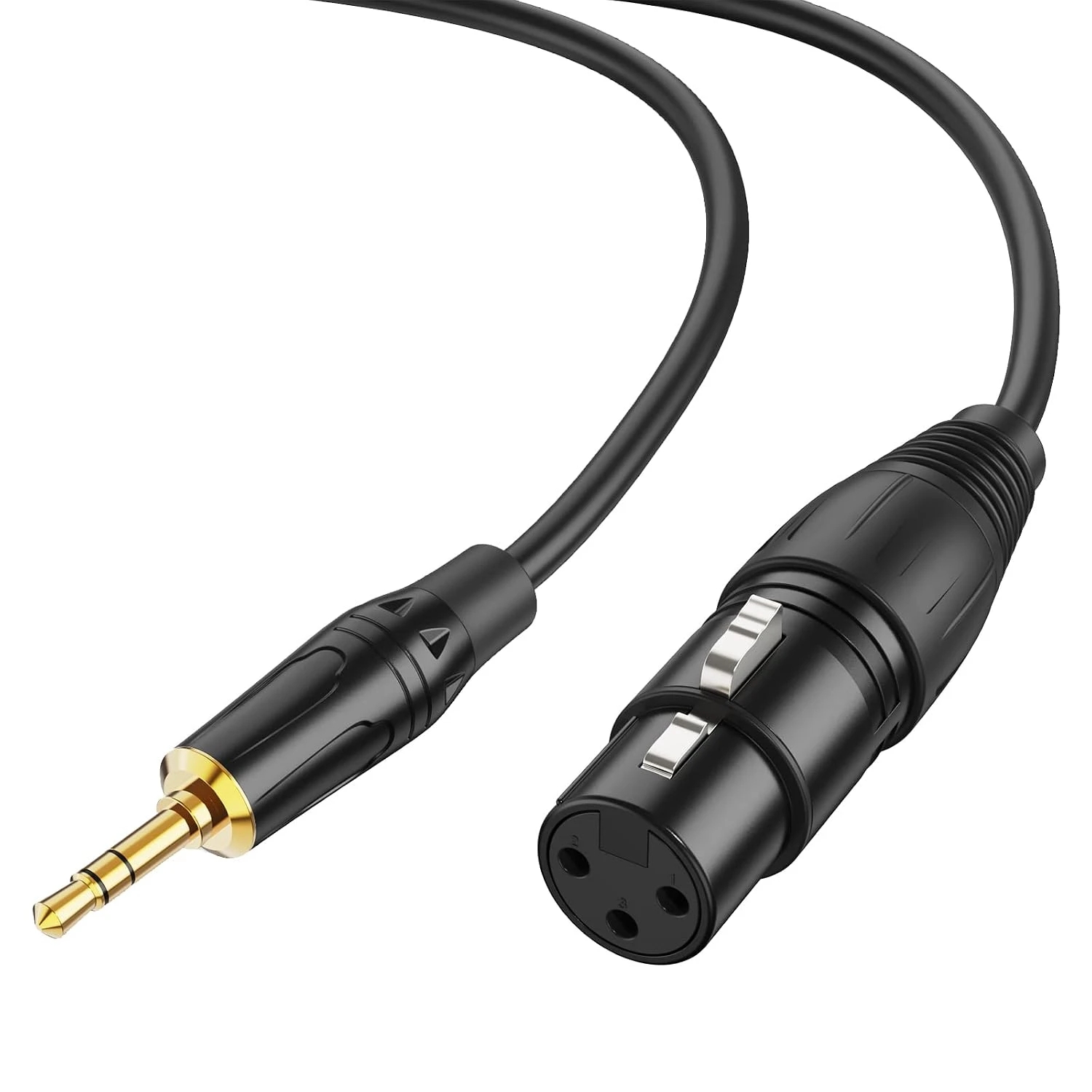 CableCreation 10FT 3.5mm TRS to XLR Male Audio Cable