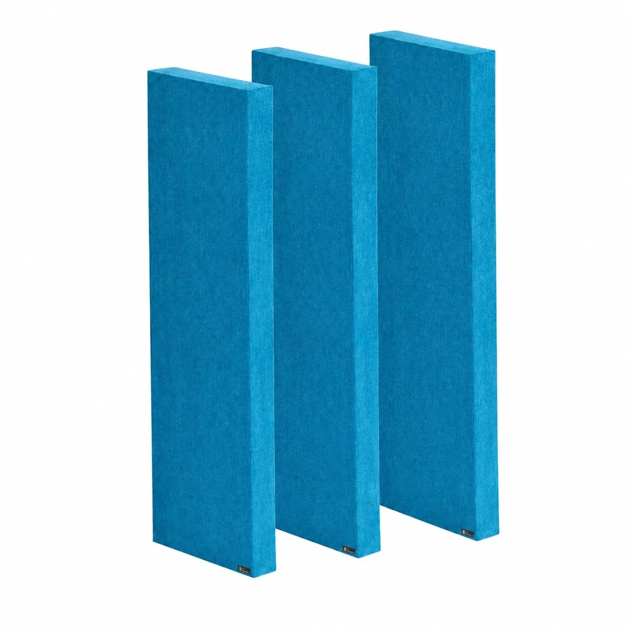 Timber Acoustics X14 Control Absorption Panels - 1' x 4' x 3" Blue (Set of 3)