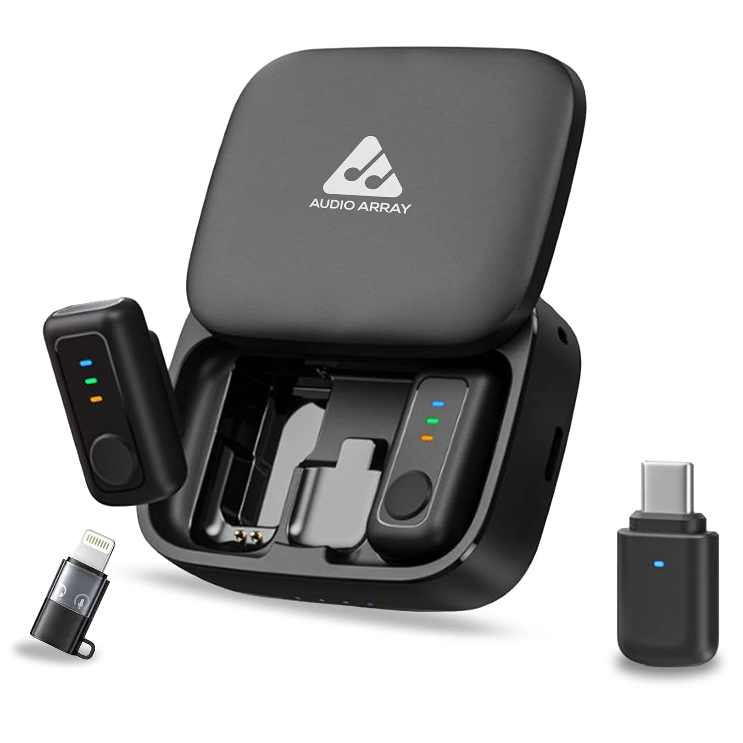 Audio Array AM-W24 Wireless Dual Magnetic Lavalier Microphone