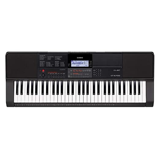 CASIO CT-X700 Digital Portable Keyboard with stand and bag