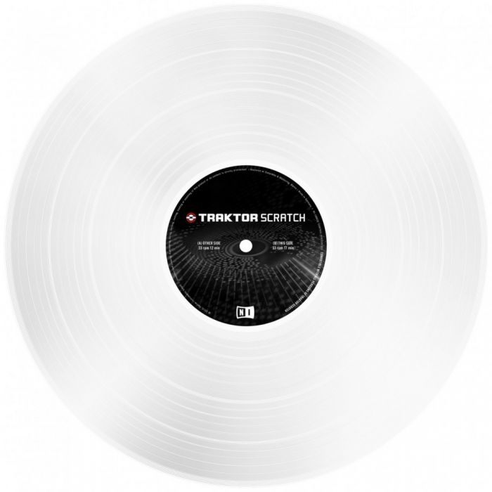 Native Instruments Traktor Scratch Control Vinyl MK2 White