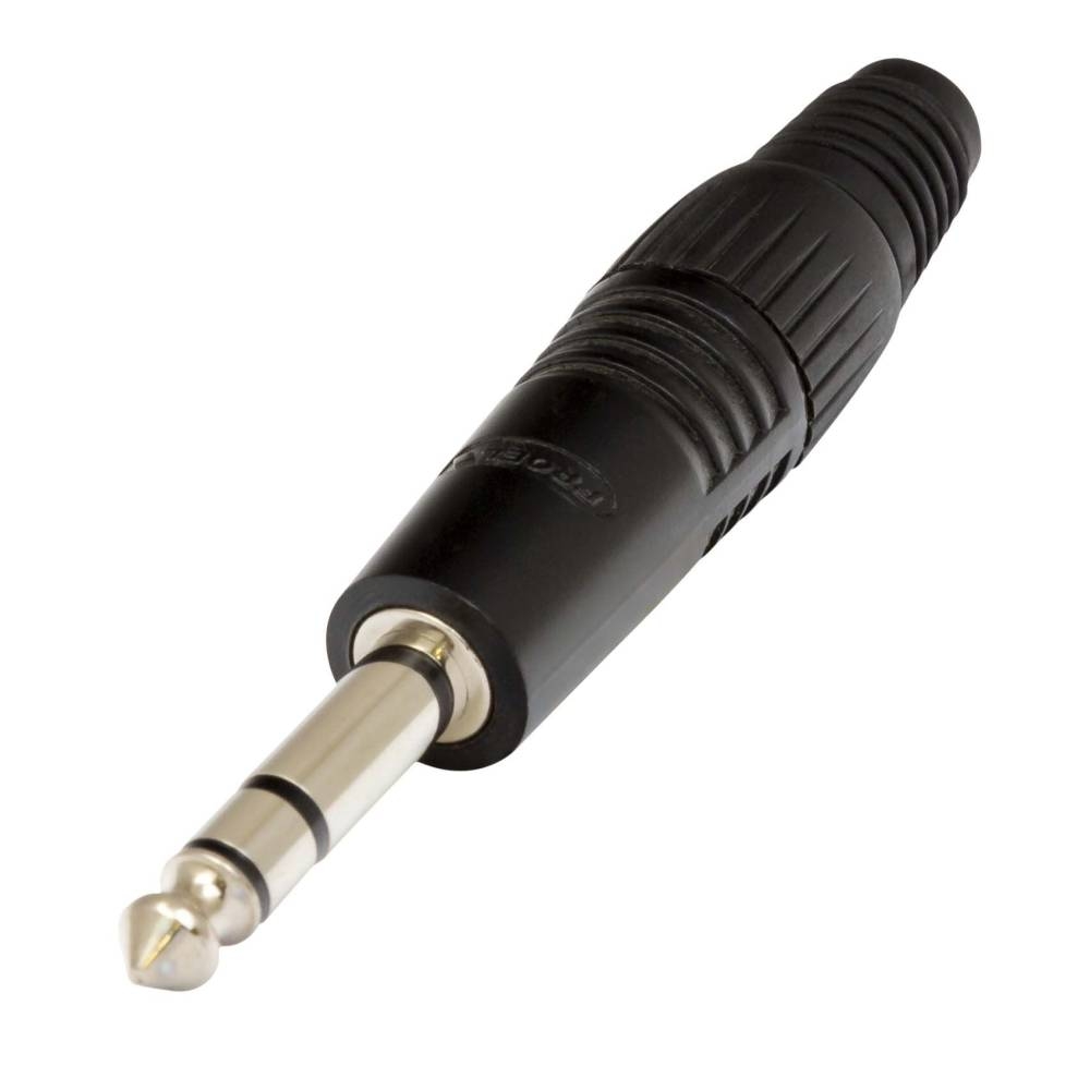 Proel S3CBK Professional 6.3 mm - 1/4” Stereo Jack Plug