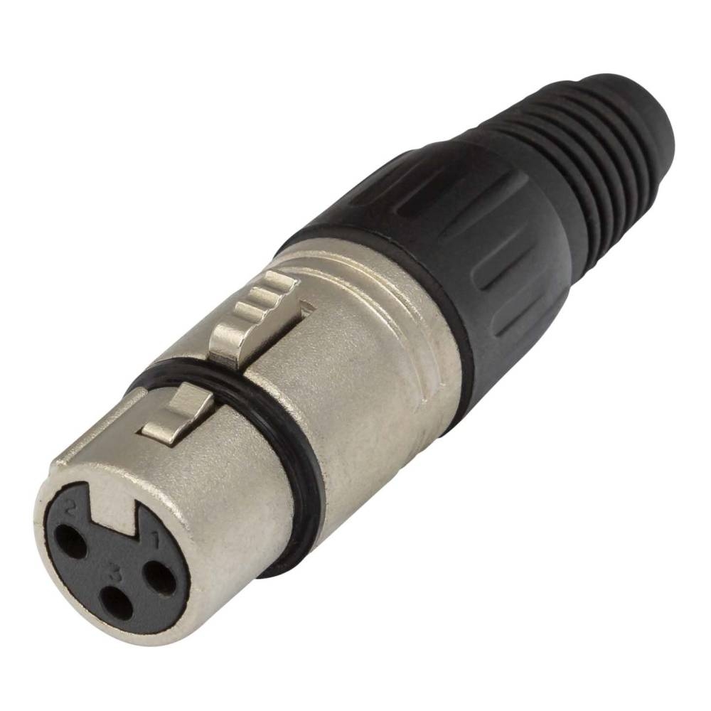 Proel XLR3FV 3-Pole XLR Cable Mount Female Socket