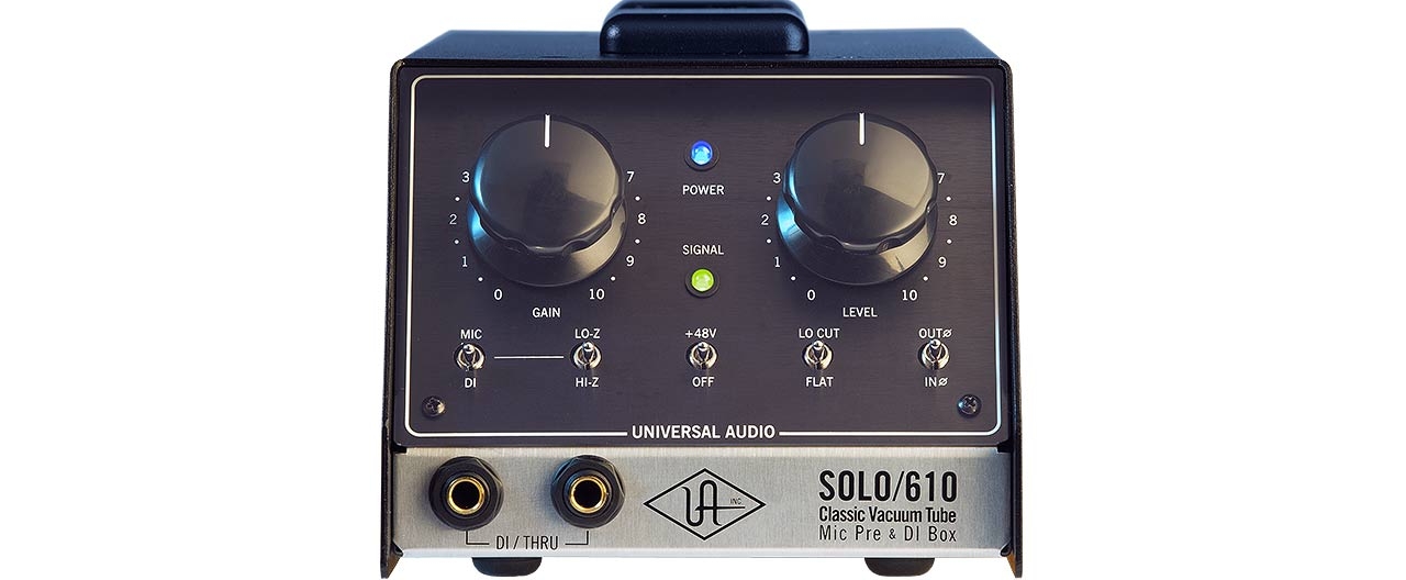 Universal Audio S610 Classic Tube Preamplifier & DI Box