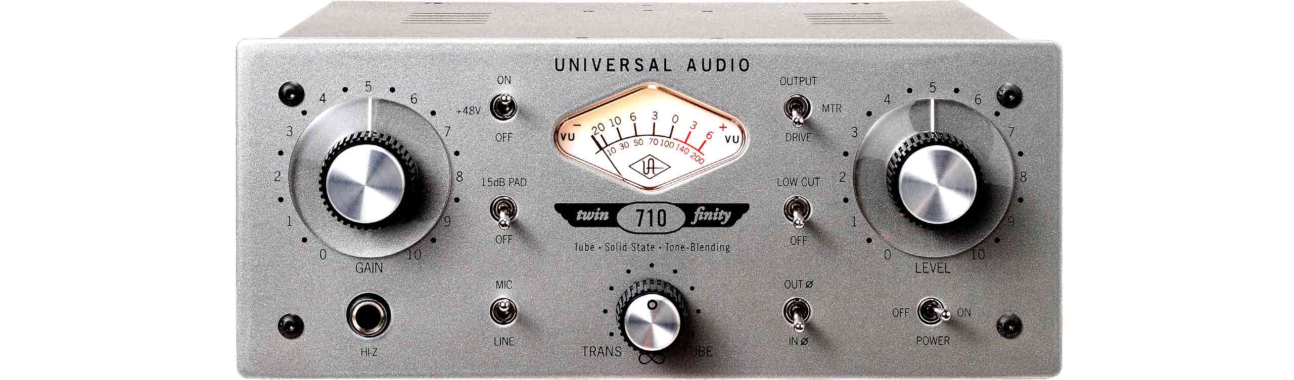 Universal Audio 710TF Twin-Finity Tone-Blending Mic Amplifier