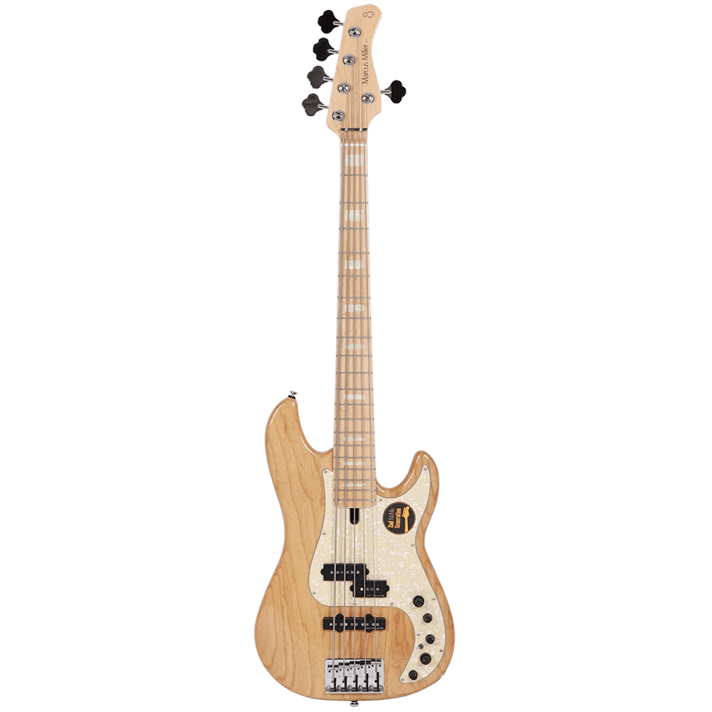 Sire P7 Swamp Ash-5 NT P7 Series 5 String Swamp Ash Natural Electric Bass Guitar