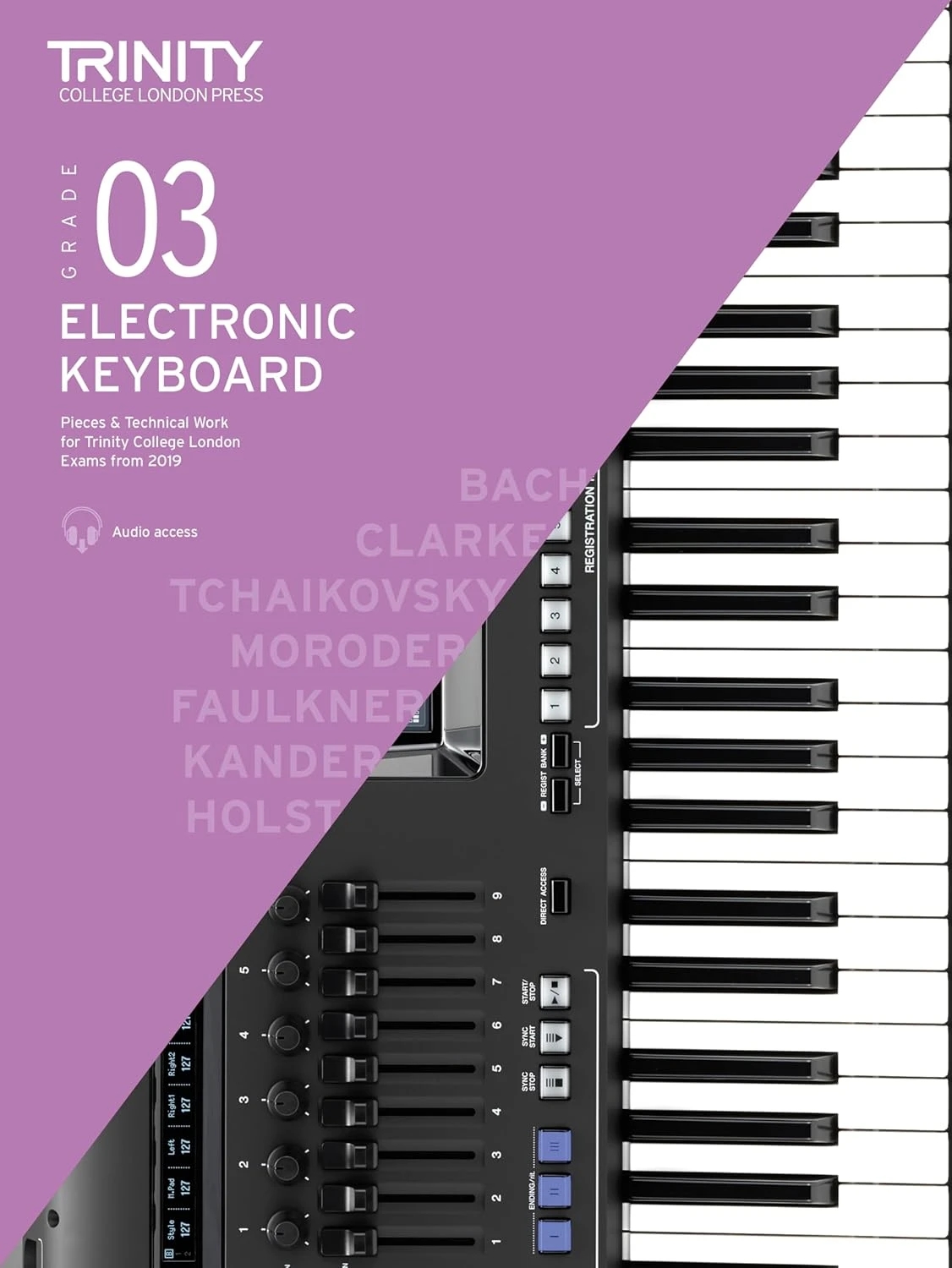 Trinity Electronic Keyboard Exam Pieces & Technical Work from 2019: Grade 3