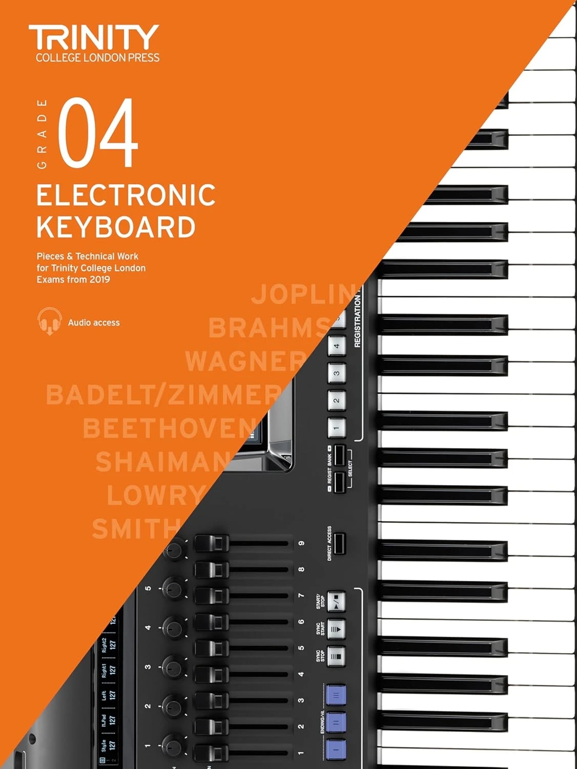 Trinity Electronic Keyboard Exam Pieces & Technical Work from 2019: Grade 4