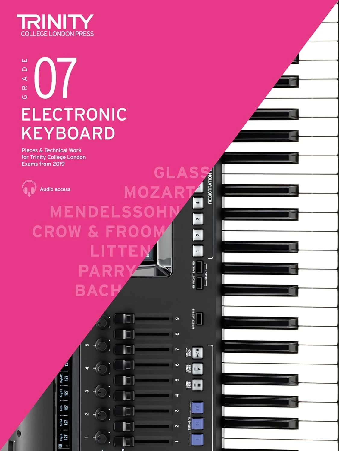Trinity Electronic Keyboard Exam Pieces & Technical Work from 2019: Grade 7