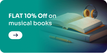 flat 10% off on musical books