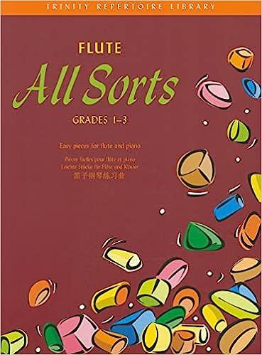 Trinity All Sorts Flute Grade 1 to 3 - Repertoire Books