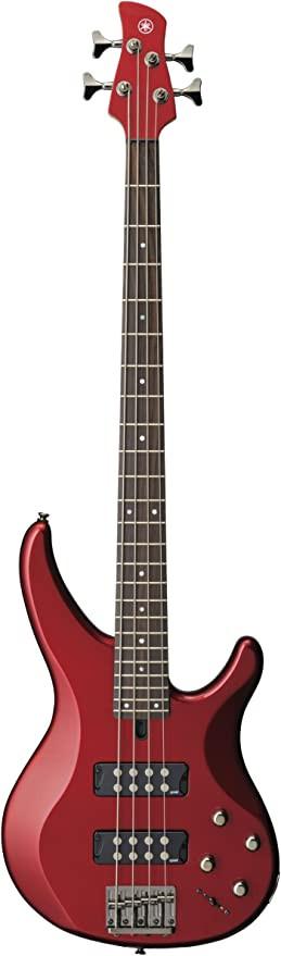 Yamaha TRBX304 Mahogany Rosewood Candy Apple Red Electric Bass Guitar