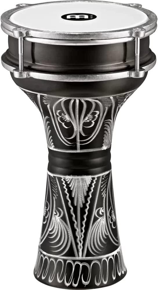 MEINL DARBUKA HAND ENGRAVED BLACK (6 1/2* 12 3/4)-HE122