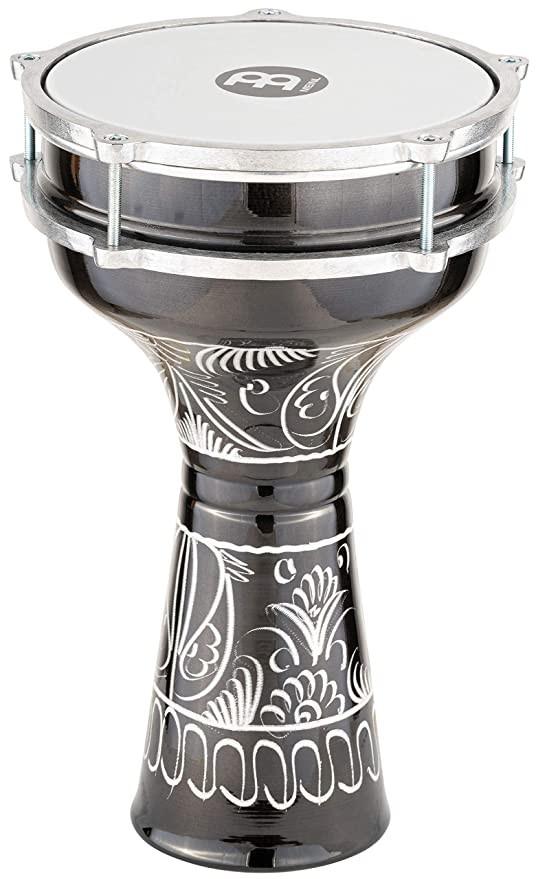 MEINL DARBUKA HAND ENGRAVED BLACK (8*14 1/2)-HE124