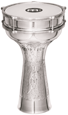 MEINL DARBUKA HAND HAMMERED WITH BUILTS (8*14 1/2)-HE314