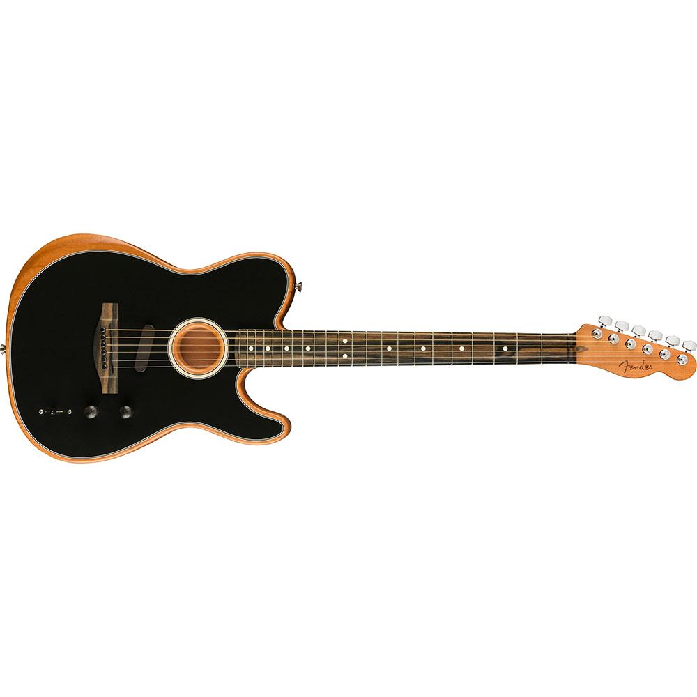 Fender 0972013206 Telecaster Black Acoustic Guitar