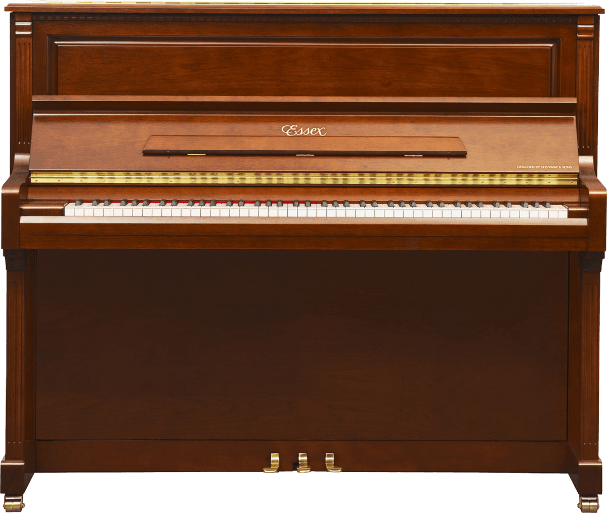 Essex Upright Piano EUP123FL Sapeli Mahagony Satin