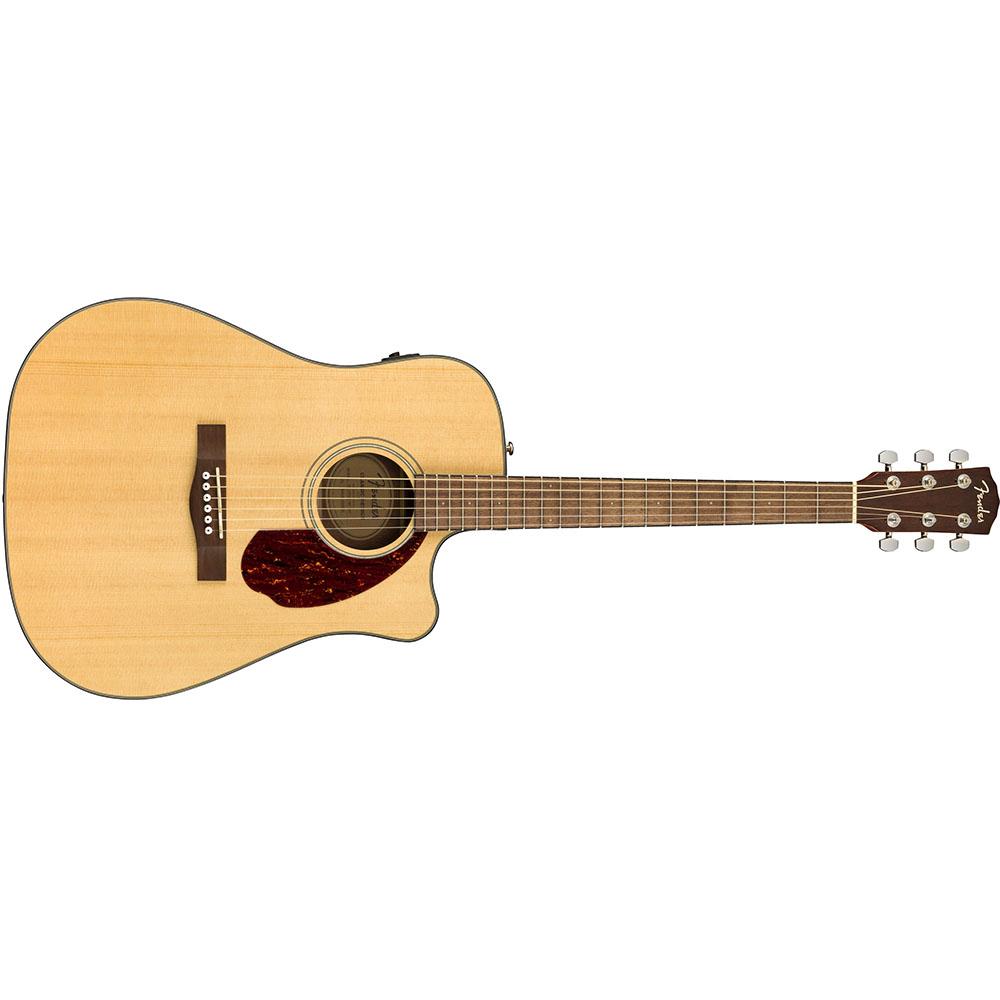 Fender 0970213321 with Cutaway Electronics & Case CD-140SCE Natural Acoustic Guitar